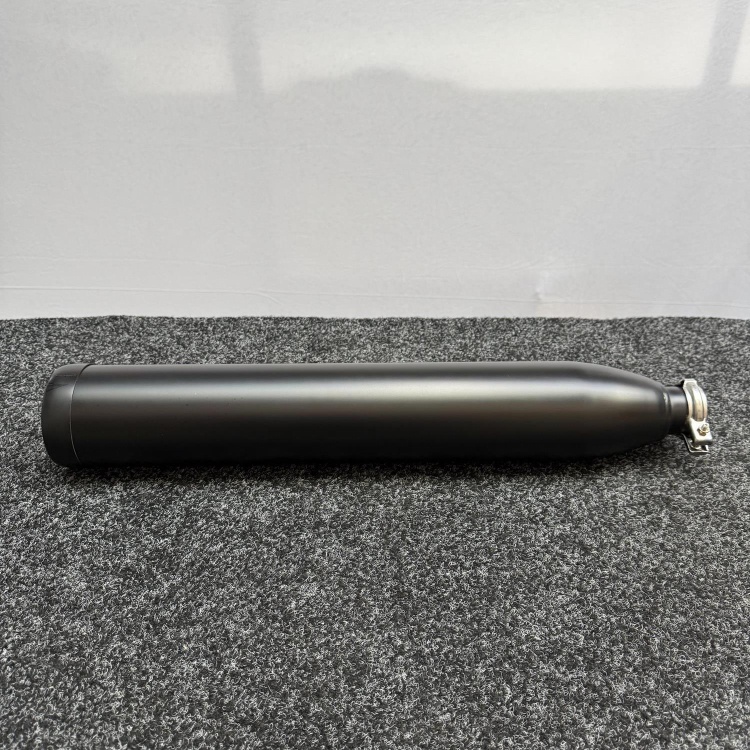 Indian Scout / Bobber / Rogue Matt Black Lower Silencer with Black Tip